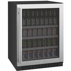 Allavino 24" Wide FlexCount II Tru-Vino Stainless Steel Right Hinge Beverage Center (VSBC24-SR20)