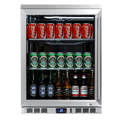 WineCools- KBU55M 24 Inch Under Counter Beer Cooler Drinks Stainless Steel