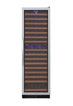 Allavino  FlexCount Classic II Tru-Vino 172 Bottle Dual Zone Stainless Steel Right Hinge Wine Refrigerator YHWR172-2SR20