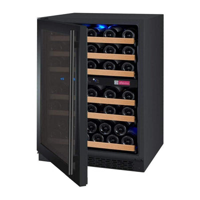 Allavino FlexCount II Tru-Vino 56 Bottle Dual Zone Black Left Hinge Wine Fridge VSWR56-2BL20 by Allavino